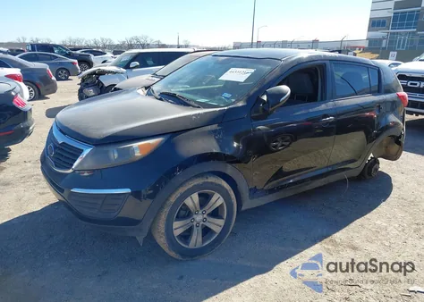 2012 Kia Sportage Lx from USA, damaged, VIN KNDPB3A26C7288807